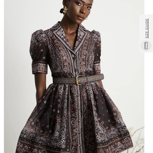 Dresses & Skirts - Elegant Paisley Print Dress